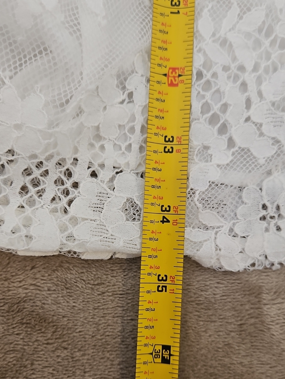 Free People Aurelia Lace V-Neck Mini Dress - Picture 13 of 13